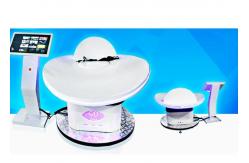 China White Amusement Virtual Reality Machine Slide Motion Simulator With 45 Games supplier