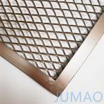Diamond Expanded Mesh Panels Expanded Steel Grill Grate For Walkway Handrails for sale