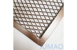China Diamond Expanded Mesh Panels Expanded Steel Grill Grate For Walkway Handrails supplier