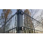 Custom hot dip galvanized 656 868 twin welded wire panel fence