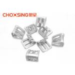 Silver Color Furniture Spring Clips High Strength Metal Zinc Plating Materials for sale