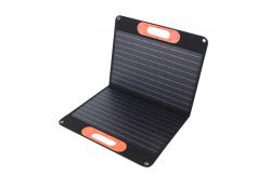 China 60W Lightweight Solar Panel Charger Waterproof Fabric Foldable Solar Power Charger supplier