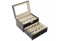 China 20pcs MDF Wooden Packaging Boxes Collection Watch Packaging Boxes ISO9001 supplier