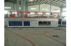 China Waterproof WPC Profile Extrusion Line , PE PP PVC Production Line supplier