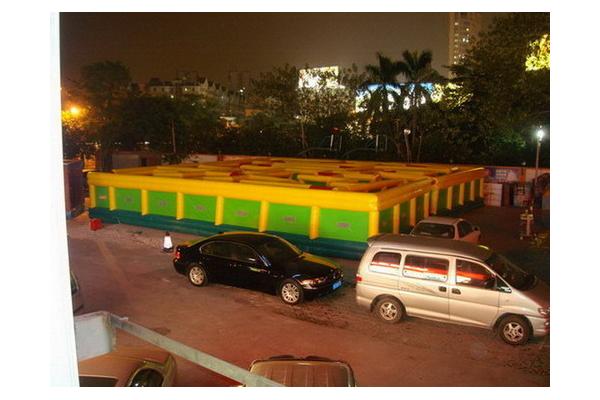 Inflatable Maze Games For Playground , Inflatable Interactive Labyrinth Games