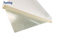 China Double Sided Polyester Adhesive Film PES Hot Melt Glue Film For Metals supplier