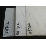China Spiral White 2cm Polyester Mesh Belt For Paper Pulps for sale
