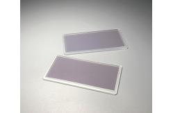 China Double Plane Rectangular Sapphire Windows For Sensors Detectors supplier