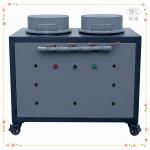 High Capacity Silicone Label Production With Double Head Vacuum Cabinet And PVC Dispensing Machine for sale