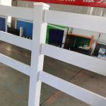 127mm X 127mm X 2000mm Post Welded Wire Mesh Fence / Vinyl Horse Fencing For Protect for sale