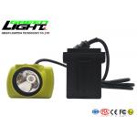 Waterproof IP68 LED Miner Cap Lamp 13600mAh 25000lux With Cord for sale