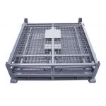 Wire Mesh Collapsible Stackable Stillage 1000Kg Load For Yard Storage