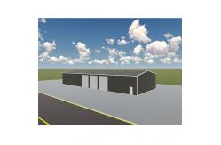 China Pre Engineered Metal Building Construction , Prefab Light Steel Structure Workshop supplier