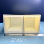 100×100 150×150 Wafer Carrier Box Storage Box Wafer Shipper For Square Type 25 Slots Abs Material for sale