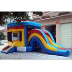 Inflatable Bouncer combo / Bouncer and slide combo / inflatable castle slide  combo for sale