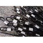 6.5MM Gym Wire Rope In Black For Softer Exercise And Strength