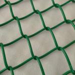 PVC Coated 5 MM Chain Link Helipad Safety Netting Mesh For Helipad