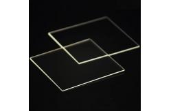China Customized Quartz Glass Plate for Optical Square and Round supplier