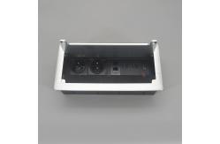 China Office Furniture Brush Cover Desktop Socket Conference Room Table Power Outlets supplier