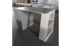 China Home Office Wood Study Table Student Computer Desk With Cabinets supplier