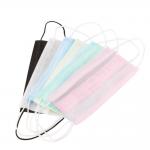 High Breathability 3 Ply Disposable Medical Mask Pink White Blue for sale