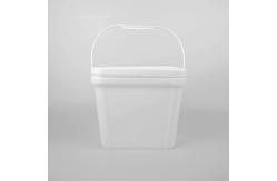 China ISO9001 Certification 1.5 Gallon 6L Square Plastic Bucket For Sea Food supplier