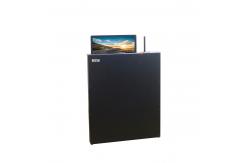 China Aluminum Panel HD Screen Motorized Monitor Lift 17.3 Inch supplier