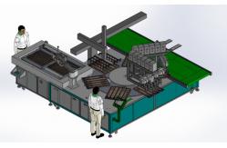 China High Speed Custom Assembly Equipment Back Lit Panel Light Assembly Machine supplier