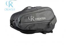 China Polyester Pickleball Racket Bag Big Capacity Black With Shoes Wareh Ouse supplier