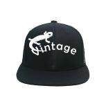 Embroidery Logo Flat Brim Snapback Hats 5 Panel Camper Hat And Cap for sale