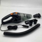84W 12v Portable Car Vacuum Cleaner Plastic For Car Cleaning Hose Kit for sale