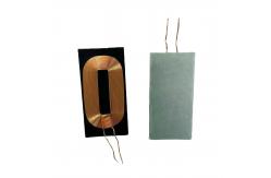 China Qi Standard Universal Wireless Charger Receiver Coil Copper Square Round Shape supplier
