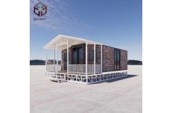China Steel Structure Expandable Double Wing Container House for Modern and Stylish Living supplier