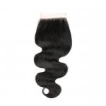 High Quality Indian Body Wave Lace  Closure 4x4 Size Middle Part 7A+ Grade for sale