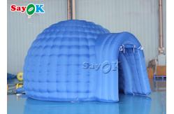 China Blue Digital Inflatable Planetarium Projection Dome Tent For Indoor Active supplier
