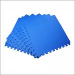Indoor Garage Rubber Gym Mats , Folding Gym Mat Reinforced Core Layer Structure for sale