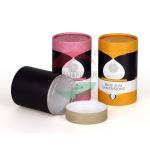 Round Paper Composite Cans For Coffee Powder Packaging , Cylinder Paper Tube Packaging for sale