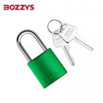 Compact Anodized Aluminium Padlock With Automatic Pop Up Key Retaining Function for sale