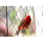 Bird Aviary Wire Mesh , Macaw Parrot Aviary Rope Mesh Protective Cage Enclosure Balcony for sale