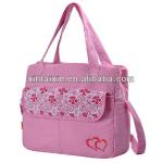 Multi Function Polyester Mommy Bag Portable Mummy Tote Dipper Bag