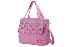 China Multi Function Polyester Mommy Bag Portable Mummy Tote Dipper Bag supplier