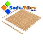 1/2 EVA Wood Effect Foam Interlocking Floor Tiles Europe Popular for sale