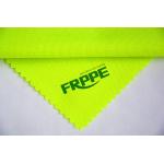 Modacrylic Cotton Blended Inherent FR Fabric High Visibility Yellow Color for sale