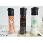 Plastic Pepper Grinders with Plastic Lids Jars for sale