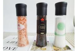 China Plastic Pepper Grinders with Plastic Lids Jars supplier