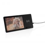 OEM 5W Digital Wireless Charger Picture Frame Ultralight With Alarm Clock