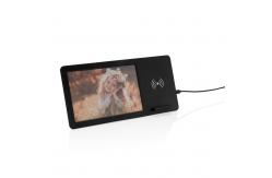 China OEM 5W Digital Wireless Charger Picture Frame Ultralight With Alarm Clock supplier