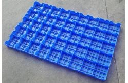 China Mesh Floor Plastic Export Pallets Connecting Easy Cleaning High Loading Capacity supplier