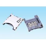 Micro SD TF Memory Card Connector 8 Pin SMT Push Type Ultrathin High Temp Resistance for sale