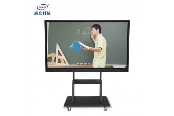 Webcam Touch Screen Interactive Whiteboard 43Inch 8ms Response Time